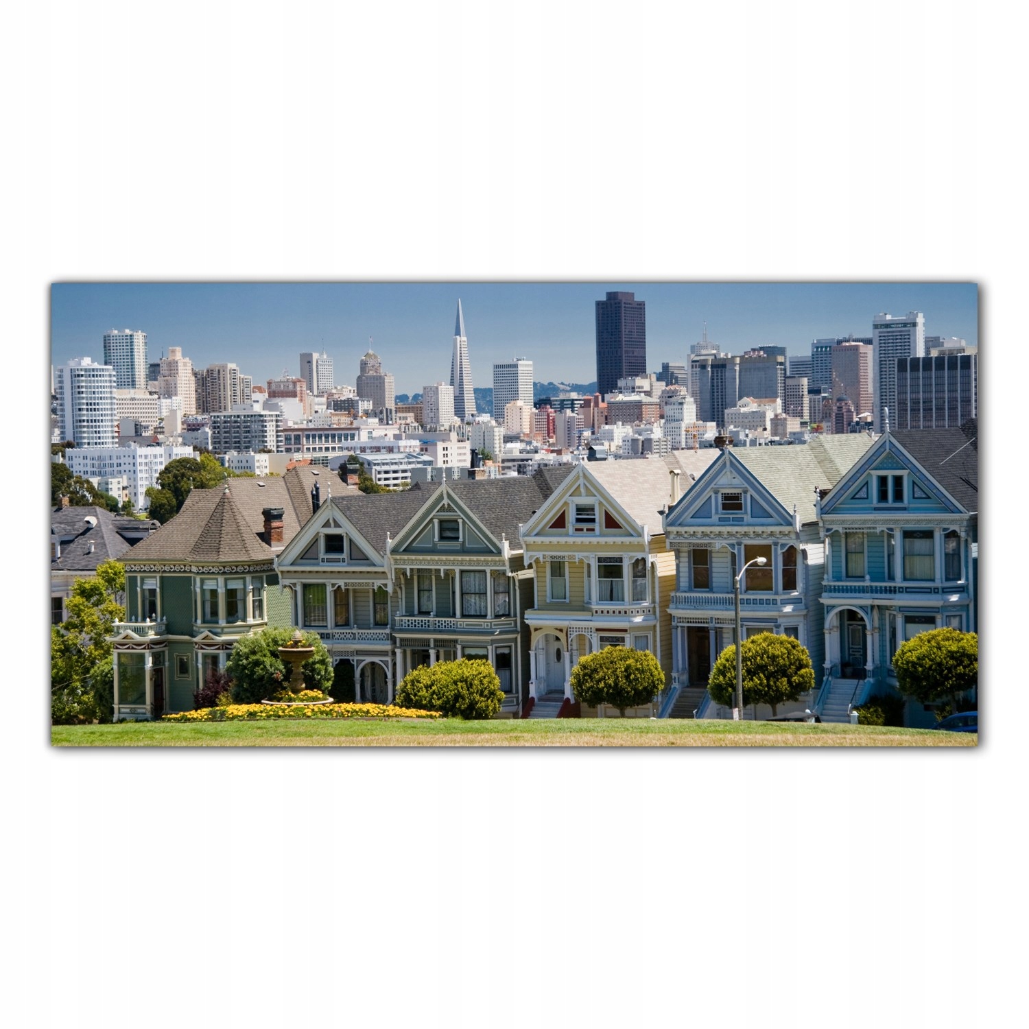 

Hartowany Obraz Szklany San Francisco Alamo 100x50