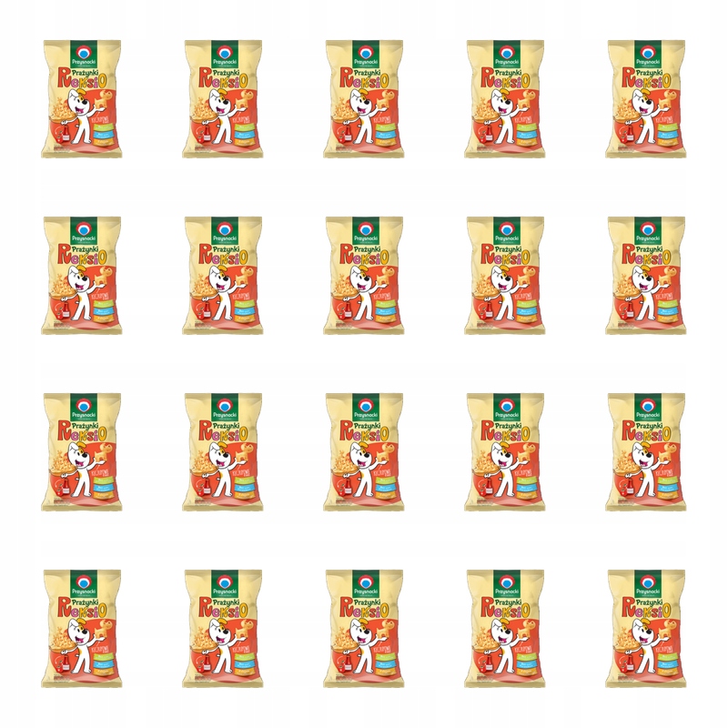 Przysnacki Prażynki Reksio keczupowe w smaku 90 g X20