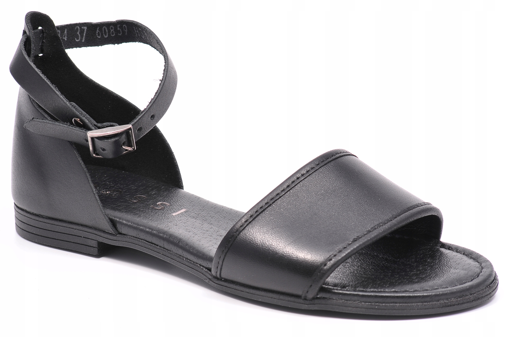 Sandały Nessi 24634 Czarne Rozmiar 40