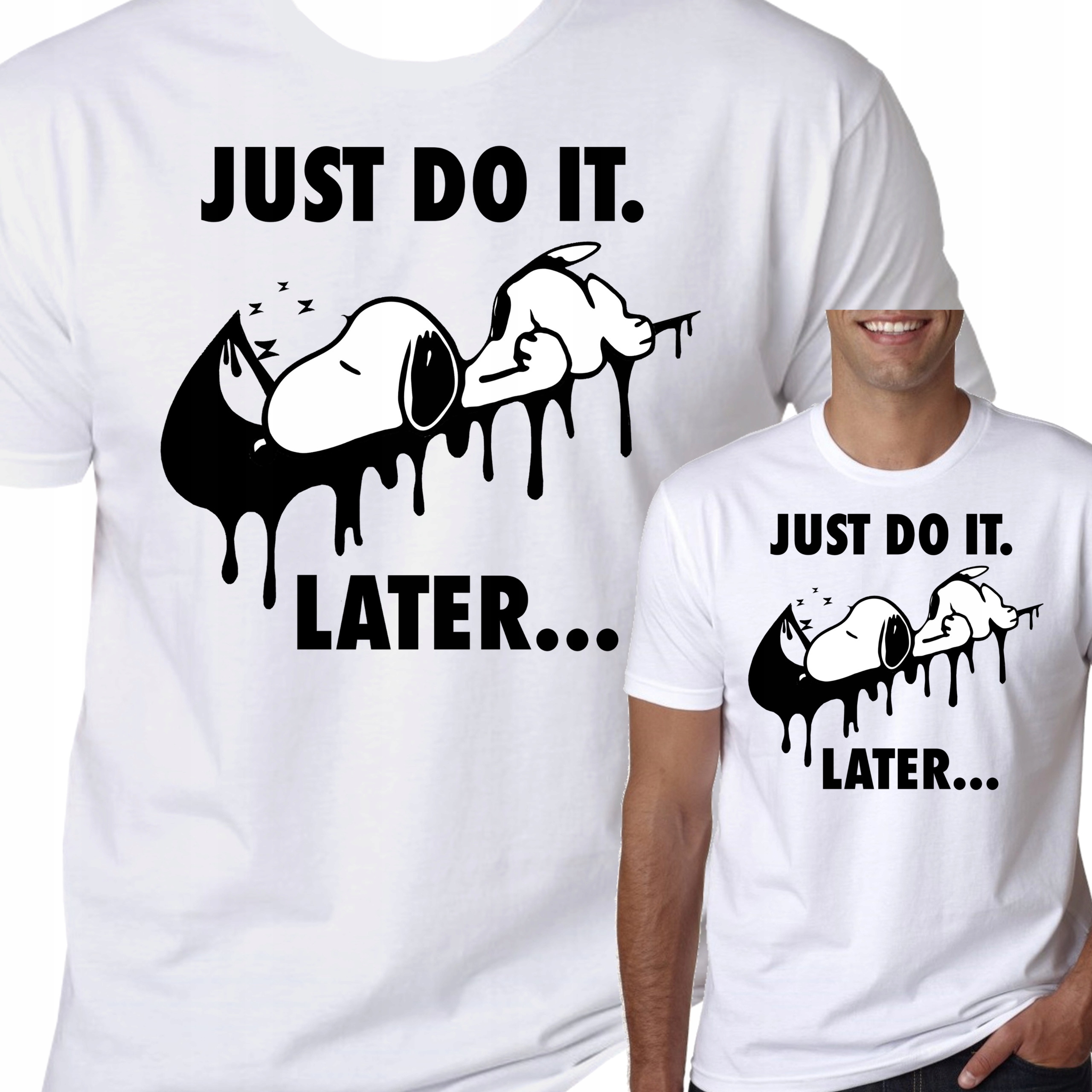 

T-Shirt Koszulka Snoopy Prezent Just Do XXL 0797