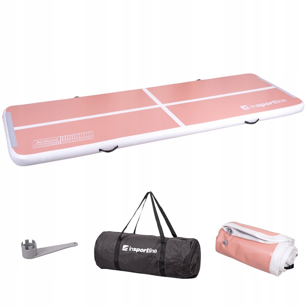 Ścieżka akrobatyczna do ćwiczeń Airtrack inSPORTline Airstunt 300x100x10 cm