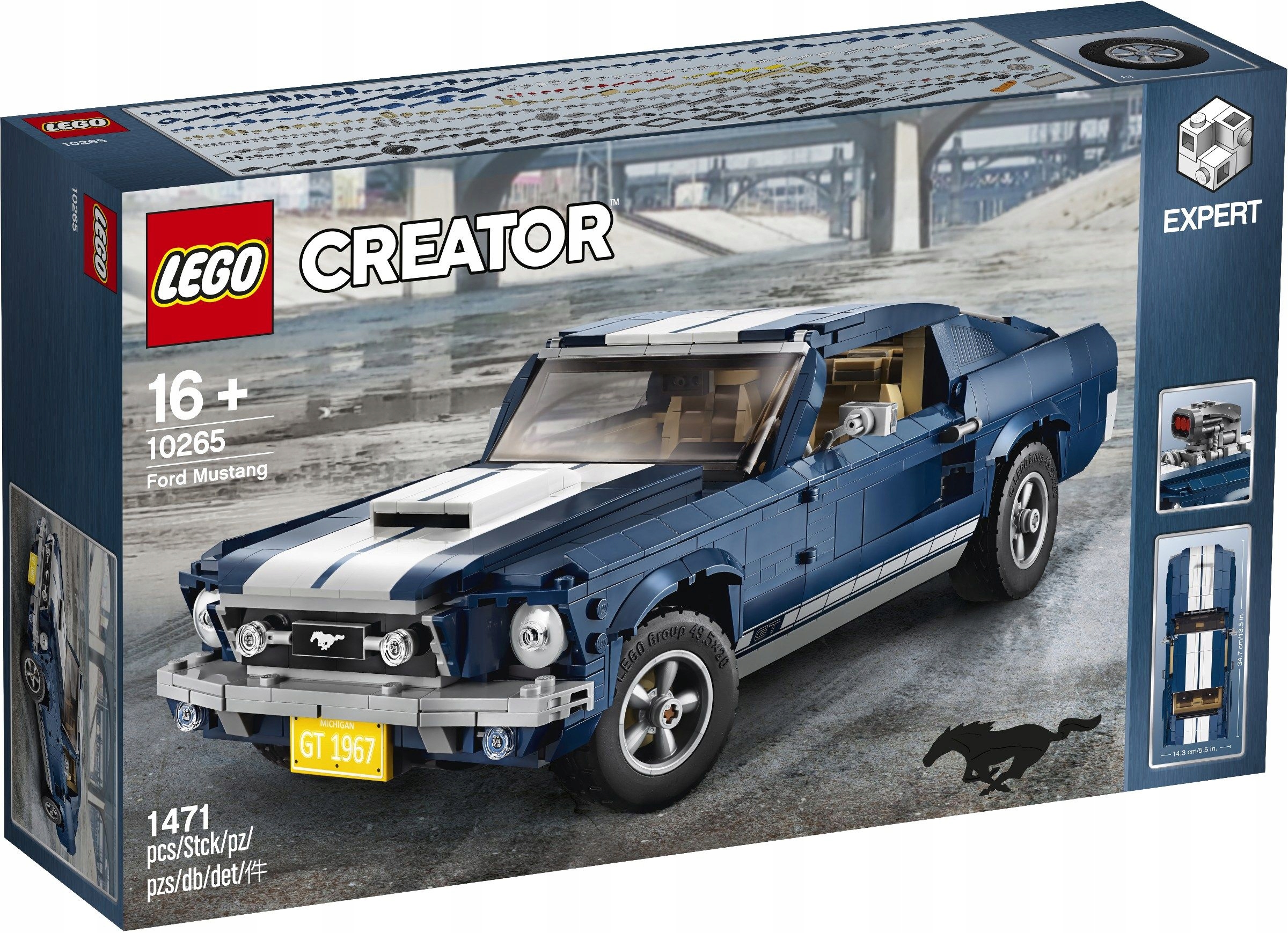 LEGO Creator Expert 10265 Ford Mustang NOWE!