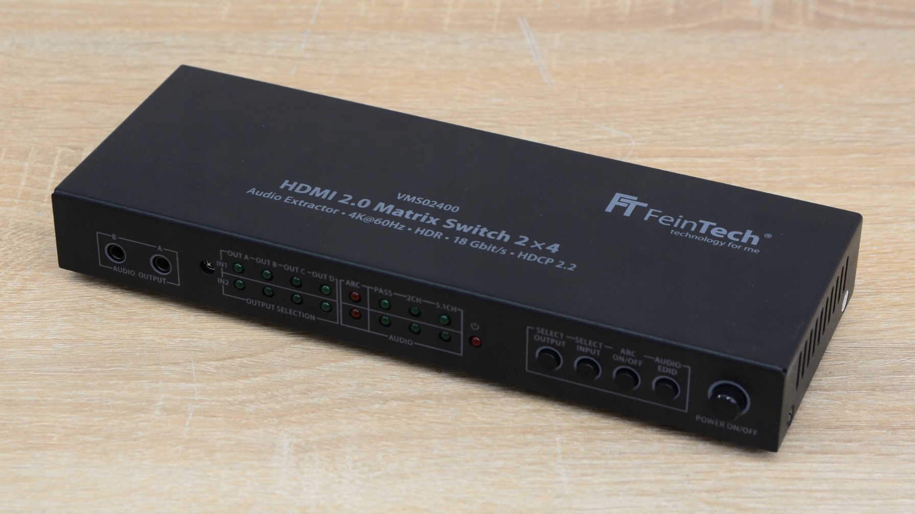 ROZGAŁĘŹNIK SWITCH HDMI FEINTECH VMS02400 CZARNY Producent Inna
