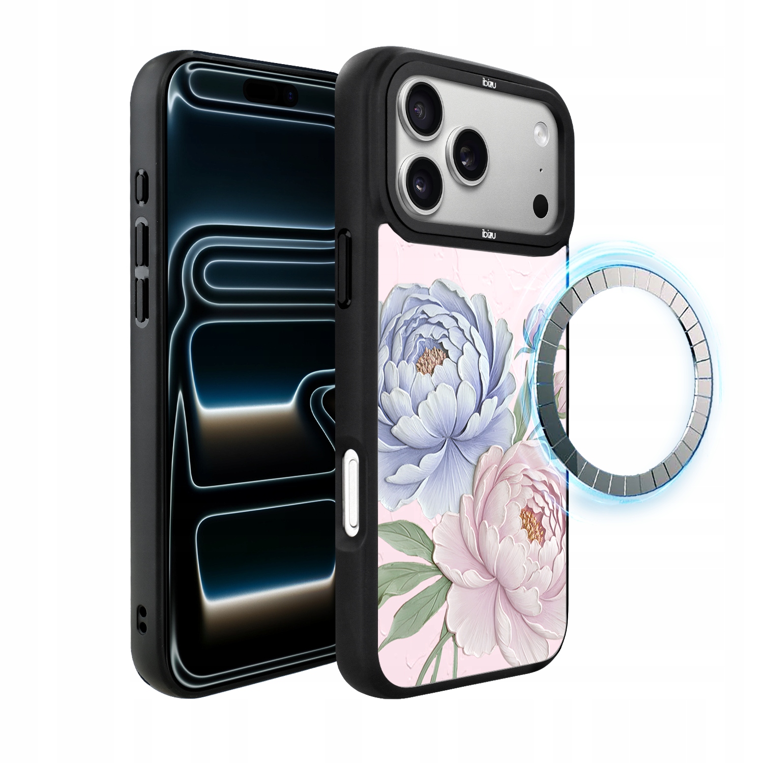 Pouzdro pro iPhone 17 Pro Max Ibizu DropGuard Matt s MagSafe, pivoňkově růžové