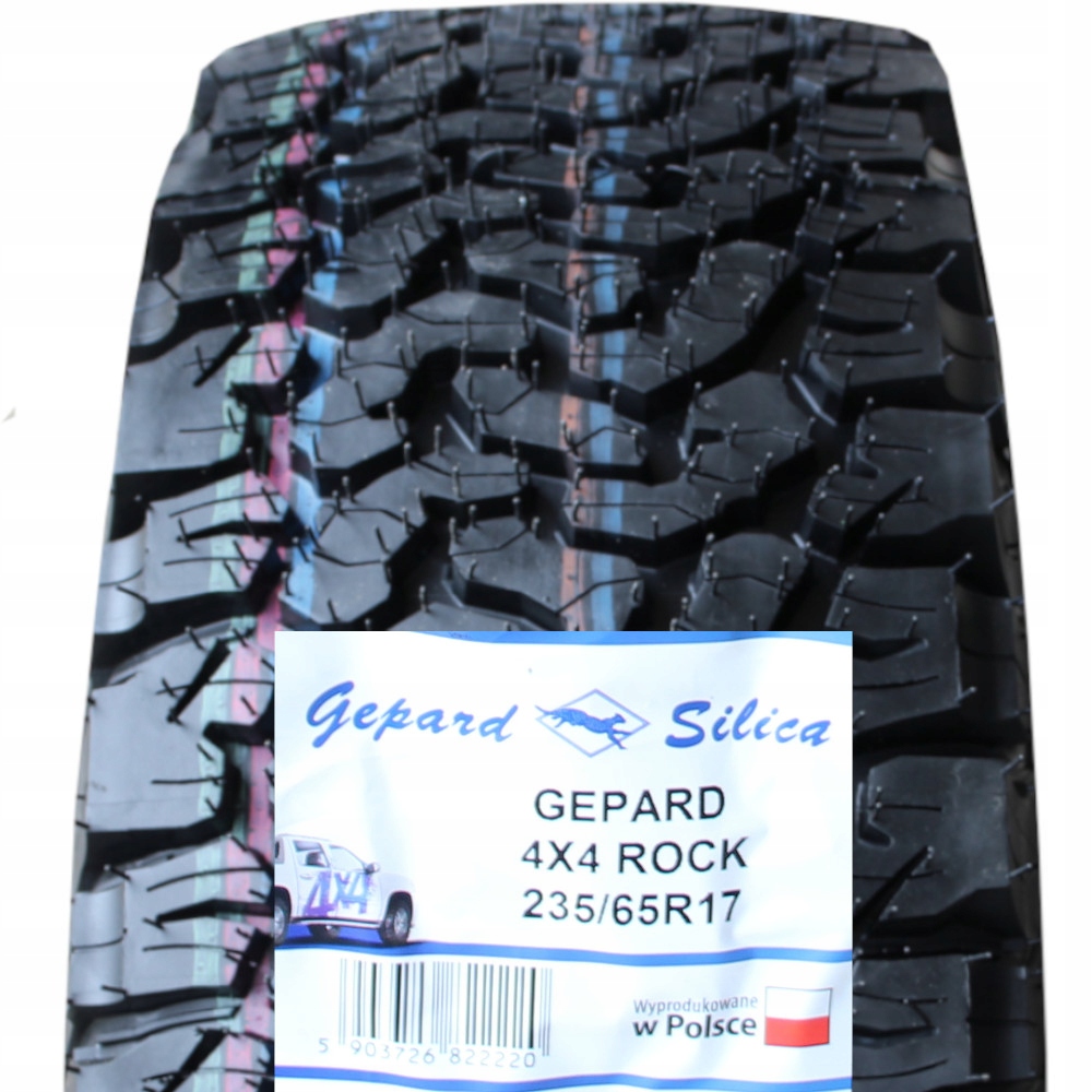 4x 235/65R17 OPONY CAŁOROCZNE TERENOWE 4x4 4 szt. Marka Geyer & Hosaja