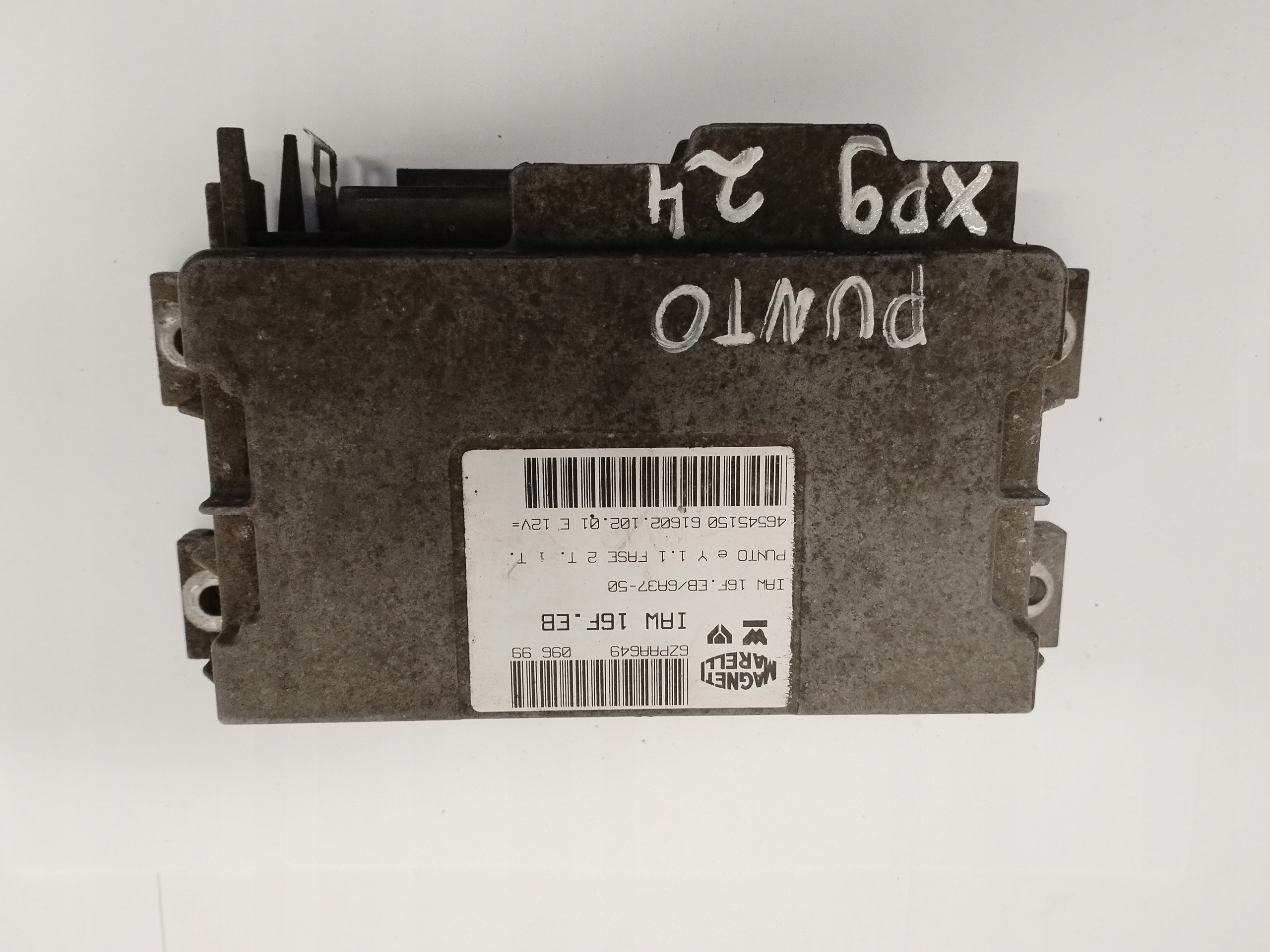 control unit computer of the engine Fiat Punto IAW16FEB