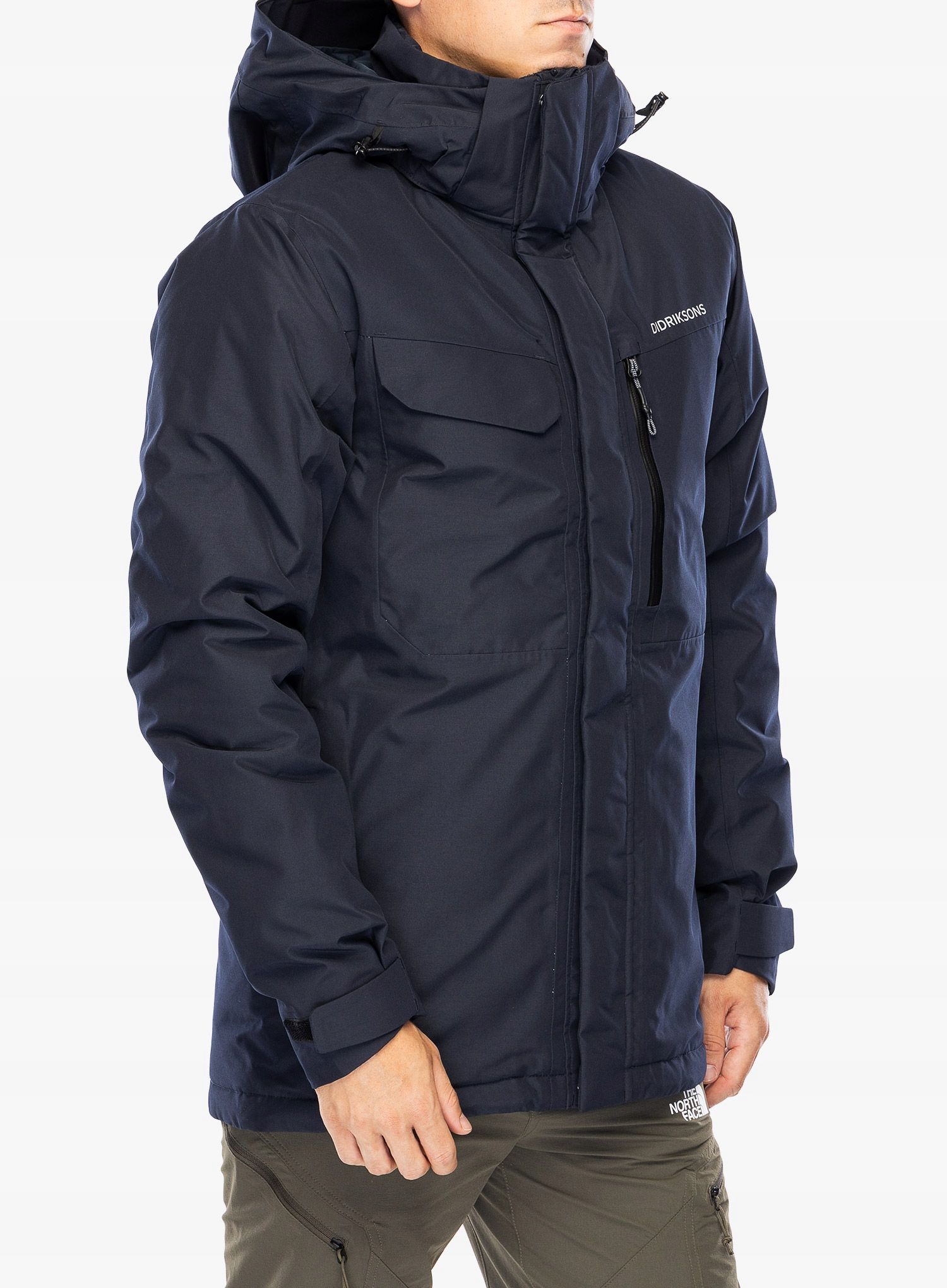 Zateplená bunda Didriksons Stefan Jacket tmavě modrá (dark night blue) M