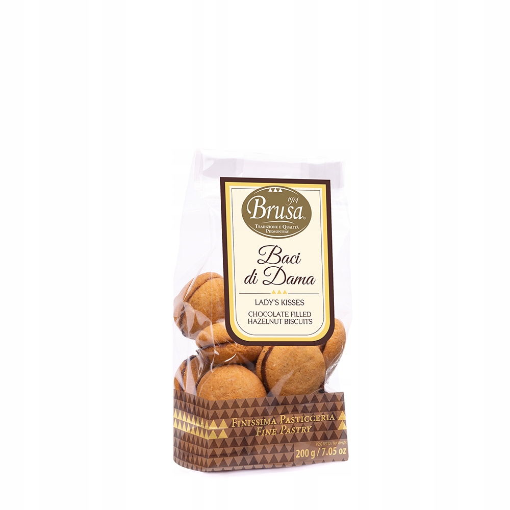 Levně 2x Brusa Italské originální sušenky s máslem Baci DI Dama na Másle 200 g