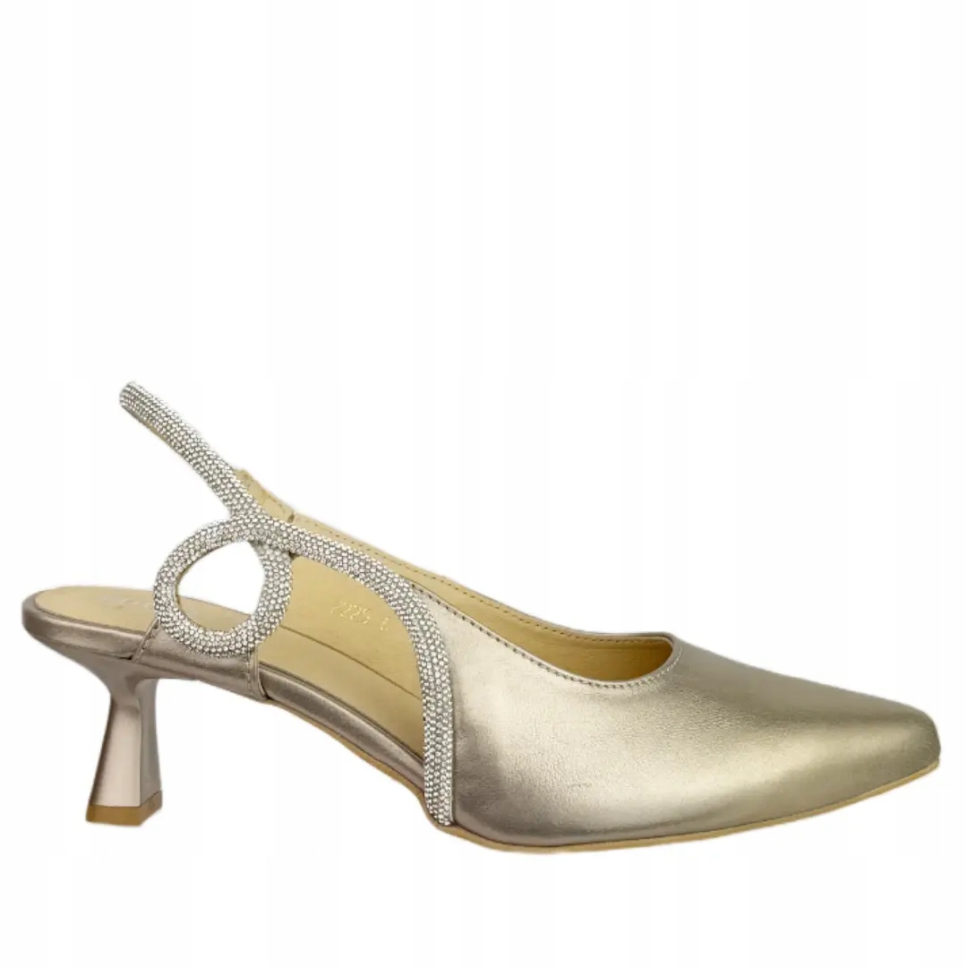 Dámské lodičky Higo 2882 Zlo 340 39, zlaté