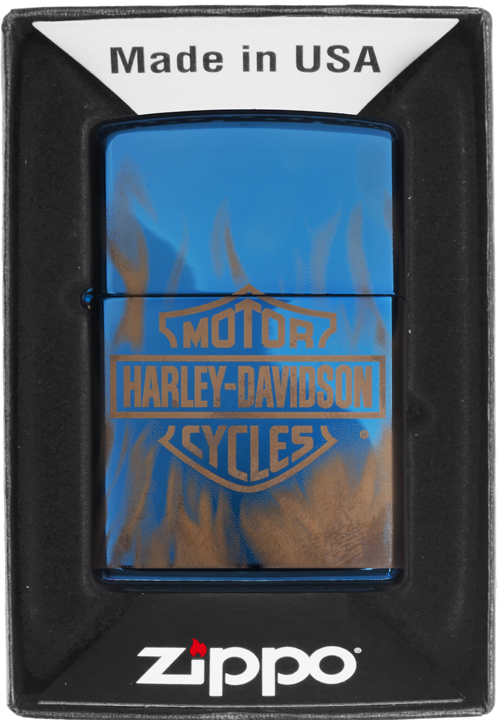 Zapalovač Zippo Harley Davidson Design 60006415 Větruodolný benzínový