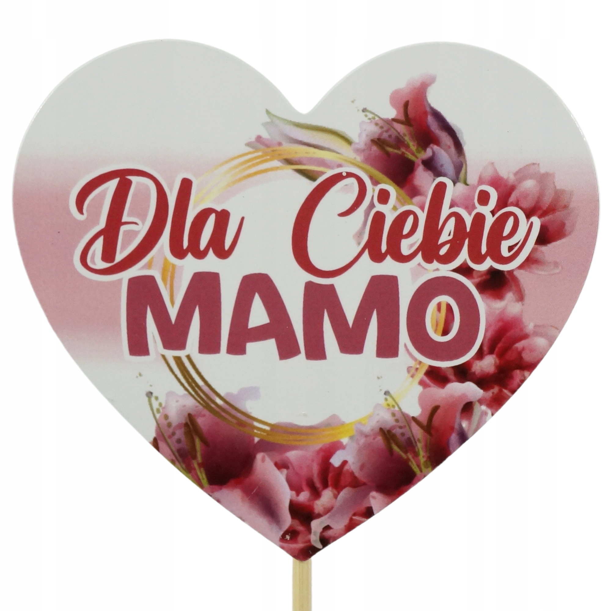 

Topper napis dla mamy Dzień Matki 29 cm