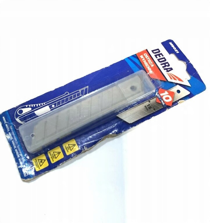 

Ostrza wymienne odłamywane Dedra M902118mm 10szt