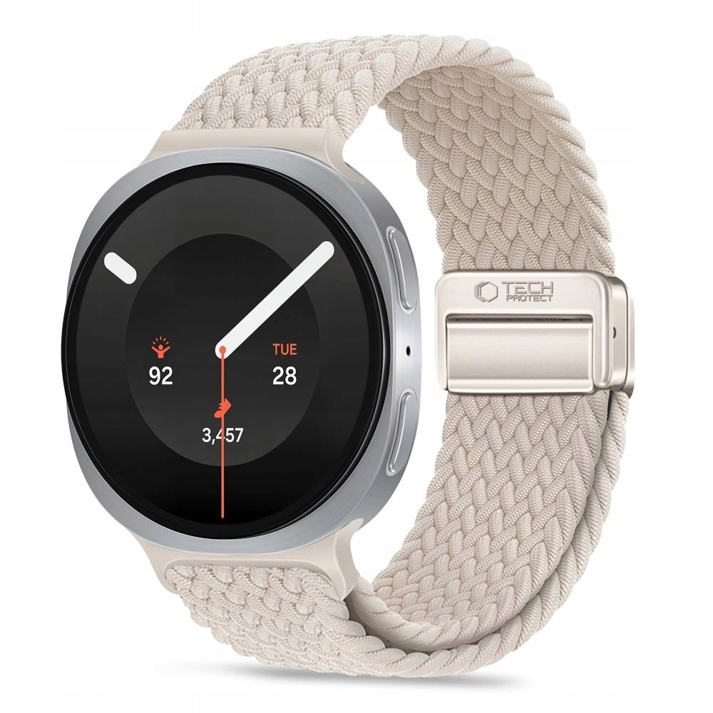 Pasek Tech-Protect NylonMag Samsung Galaxy Watch 40/44/46mm beżowy