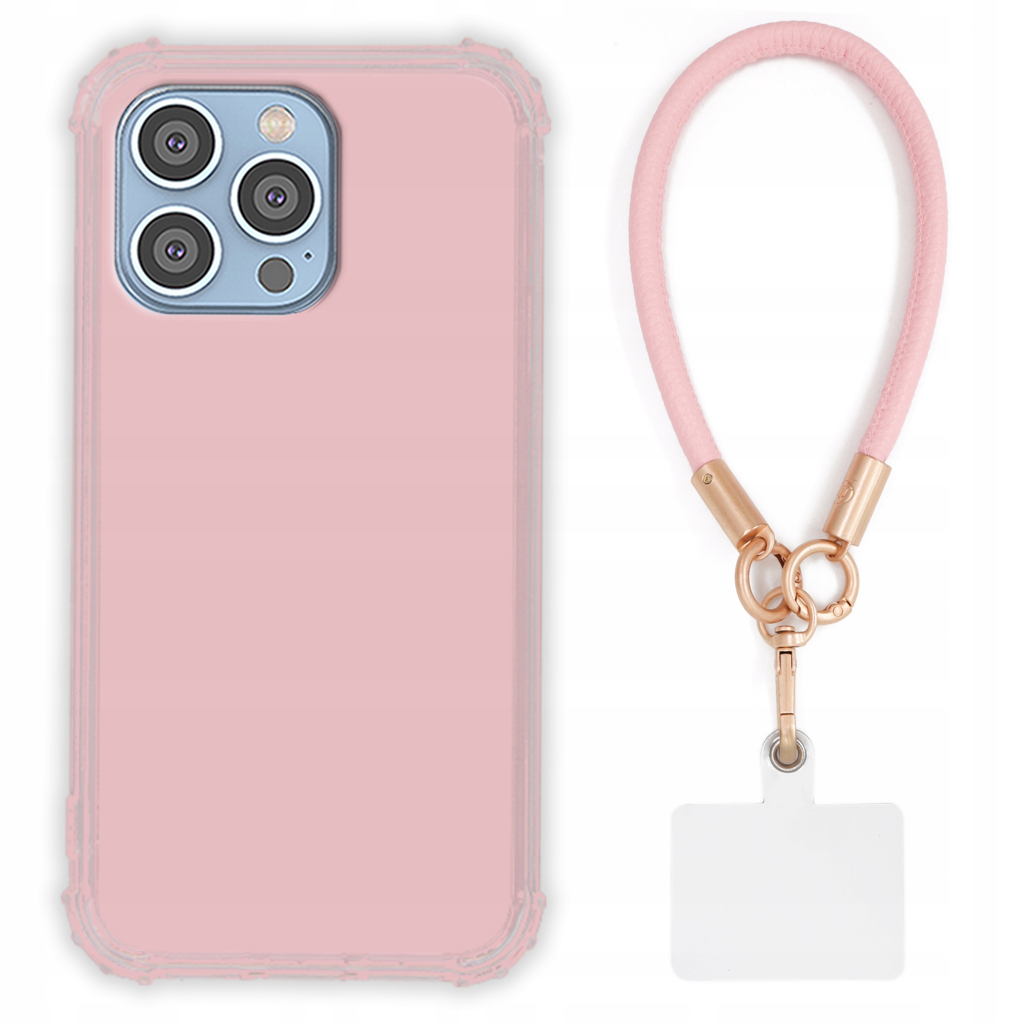 Puzdro Pre Iphone 14 Pro Max Case Antishock Pinky Ružové Vodítko Sada Tpu