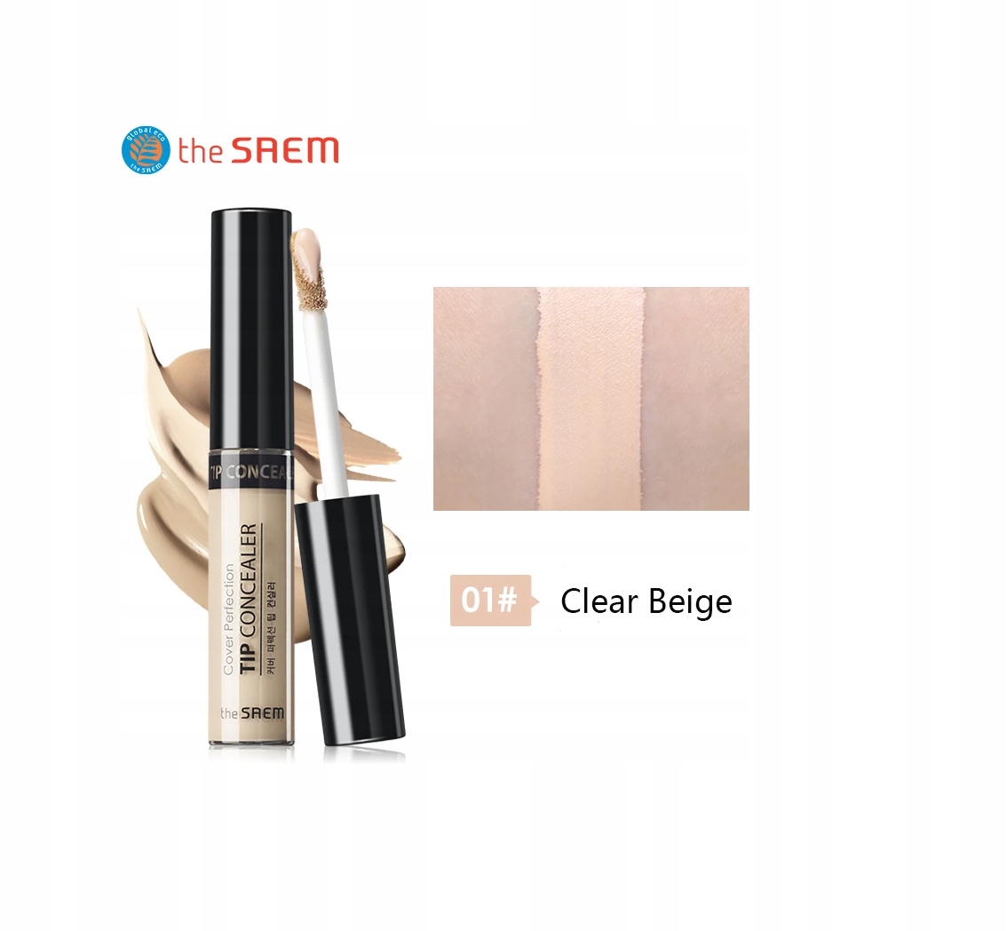The SAEM Cover Perfection Tip Concealer nr 01 Clea Kod producenta 616410798