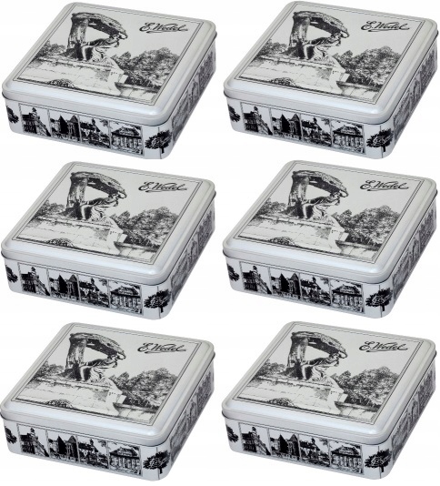 6x 263g Wedel Chopin praliny bombonierka w puszce Karton
