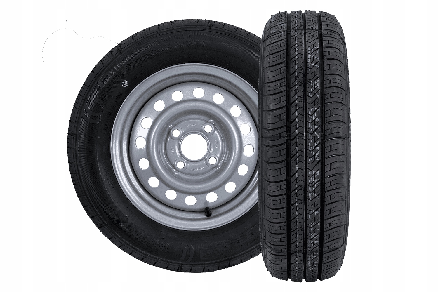 Sada dvou kol pro přívěs Kenda 165/70 R13 79N 4Jx13"H2 4x100 ET:30
