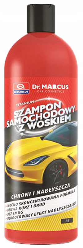 

Szampon Samochodowy Z Woskiem Titanium 1L