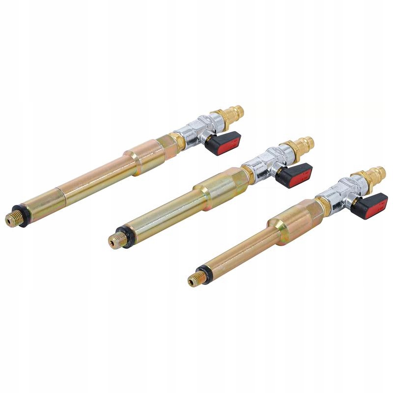 Sada 3 adaptérů pro zásuvky žhavicích svíček M8x1,0/ M10x1,0/ M10x1,25 Bgs