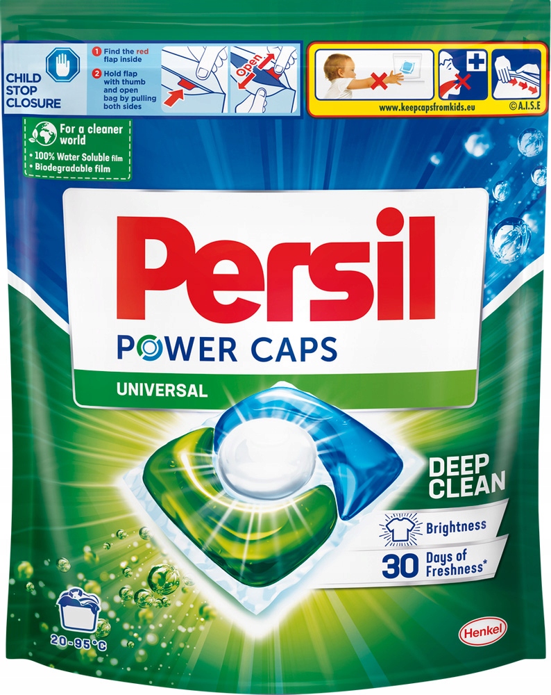 

Kapsułki do prania Persil Power Caps Universal 33p