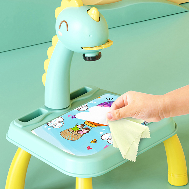 Projektor do rysowania nóżki dinozaur niebieski 2021-7a EAN (GTIN) 5907508465292