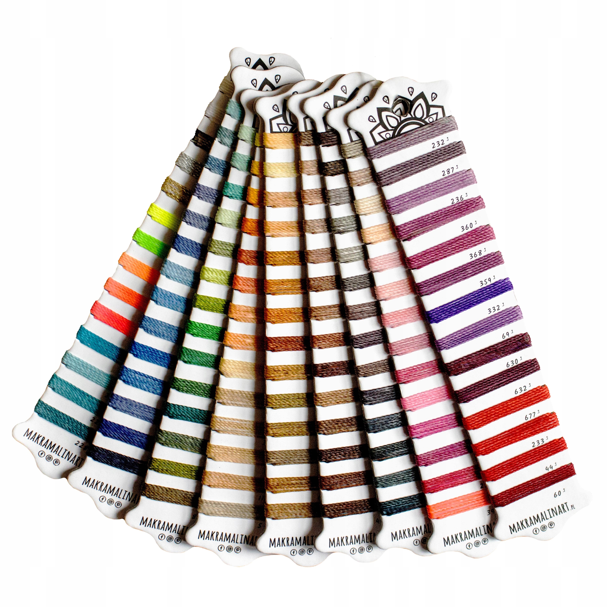 Voskovaná šňůra Wzornik