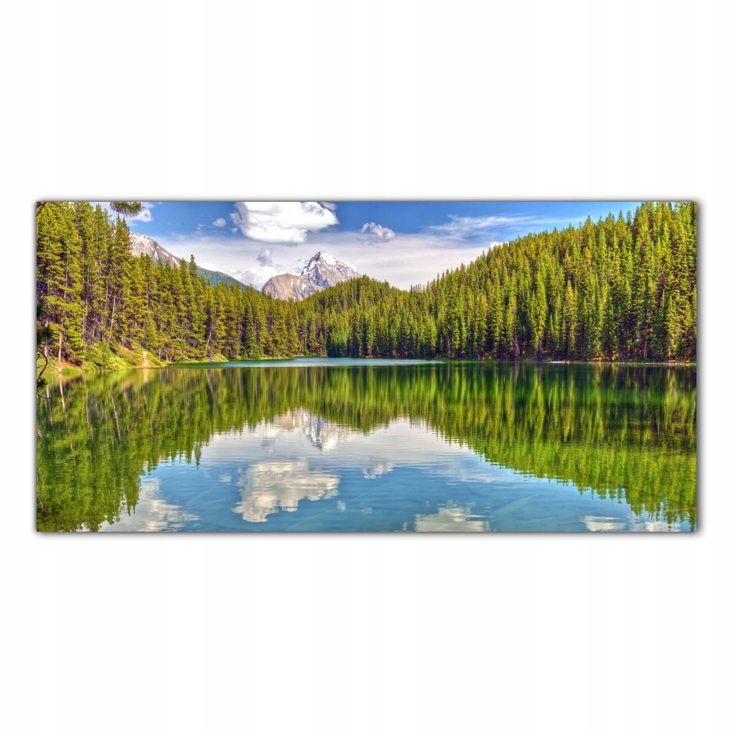 

Jezioro Las Krajobraz 120x60 Panel szkło do kuchni