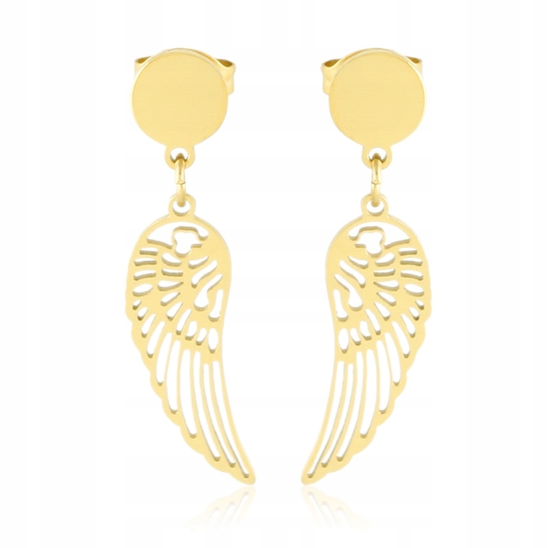 

Kolczyki Złote Skrzydła Stal Chirurgiczna