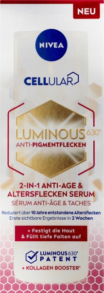 Nivea Cellular Luminous630 Omlazující sérum proti pigmentovým skvrnám 30 ml