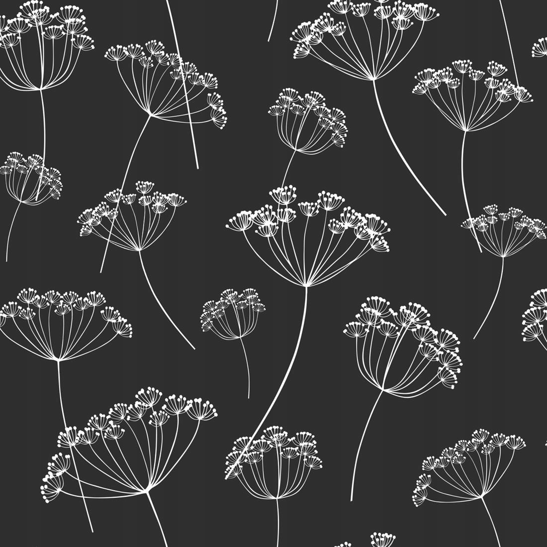 Omyvatelná tapeta na zeď s rostlinným motivem