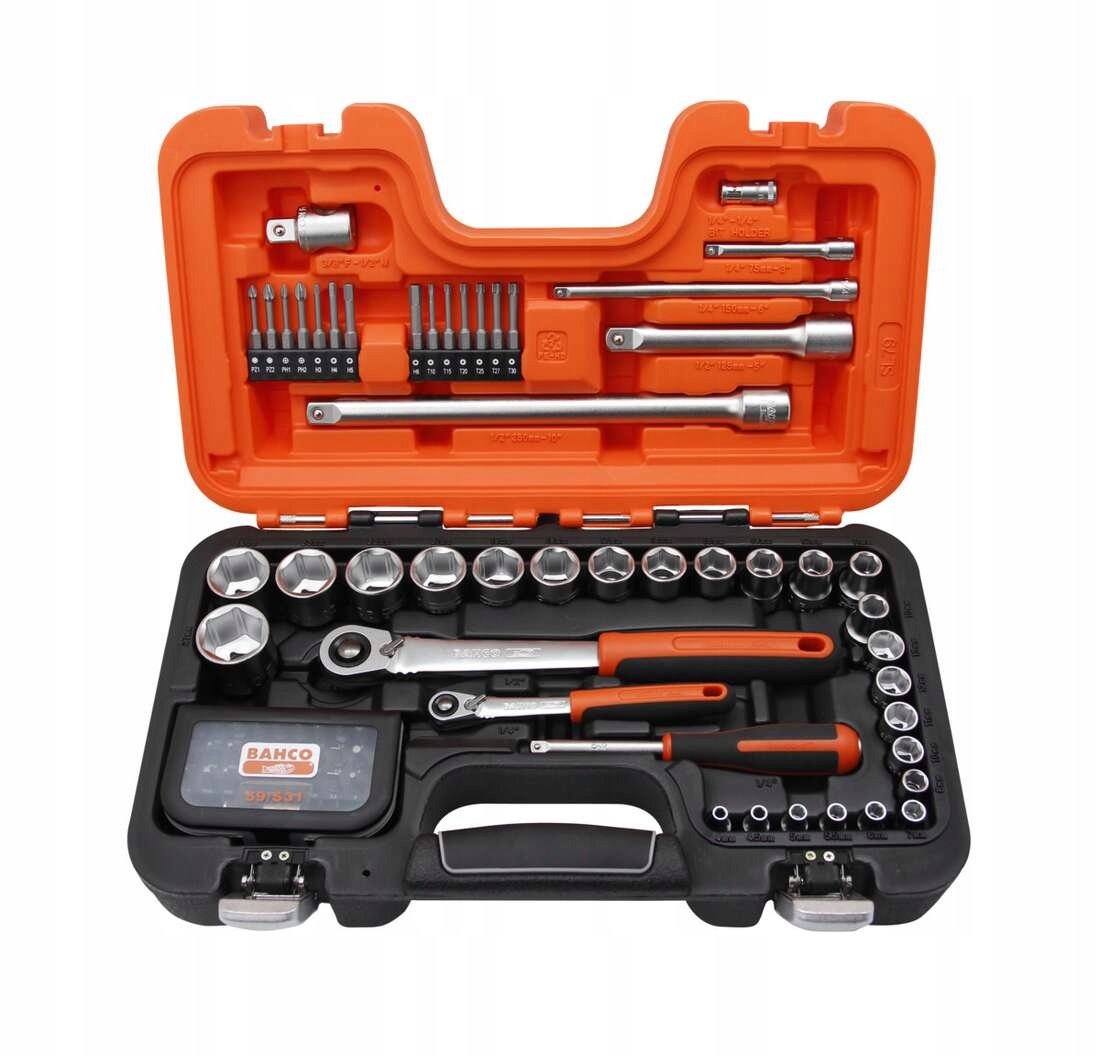 Sada kľúčov 1/4" 1/2" Bahco SL79 79ks