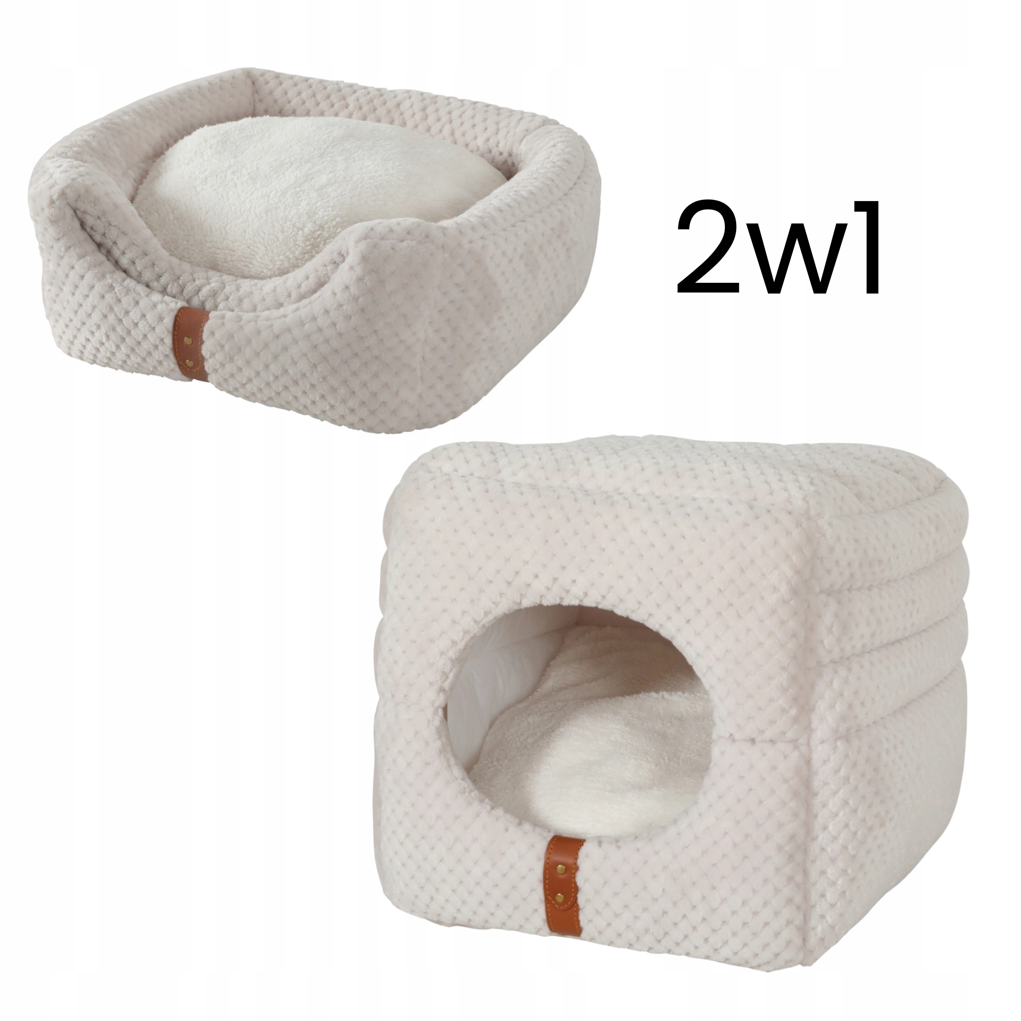 Levně Zolux Pelíšek pro kočky Cube Paloma 2v1, 35x35x35 budka