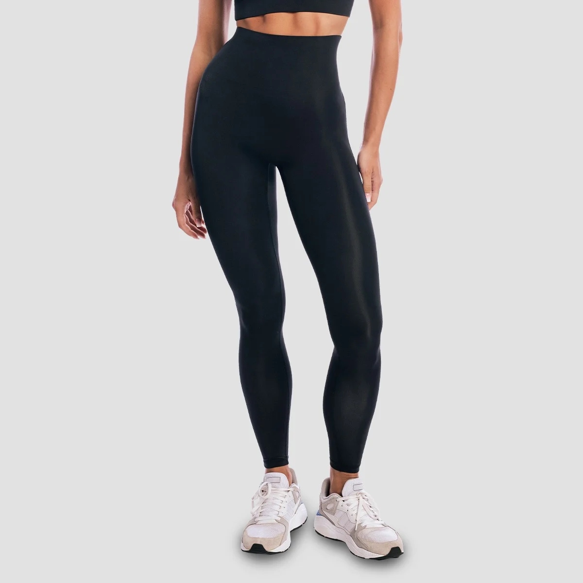 Damskie legginsy Aura Black GymBeam L