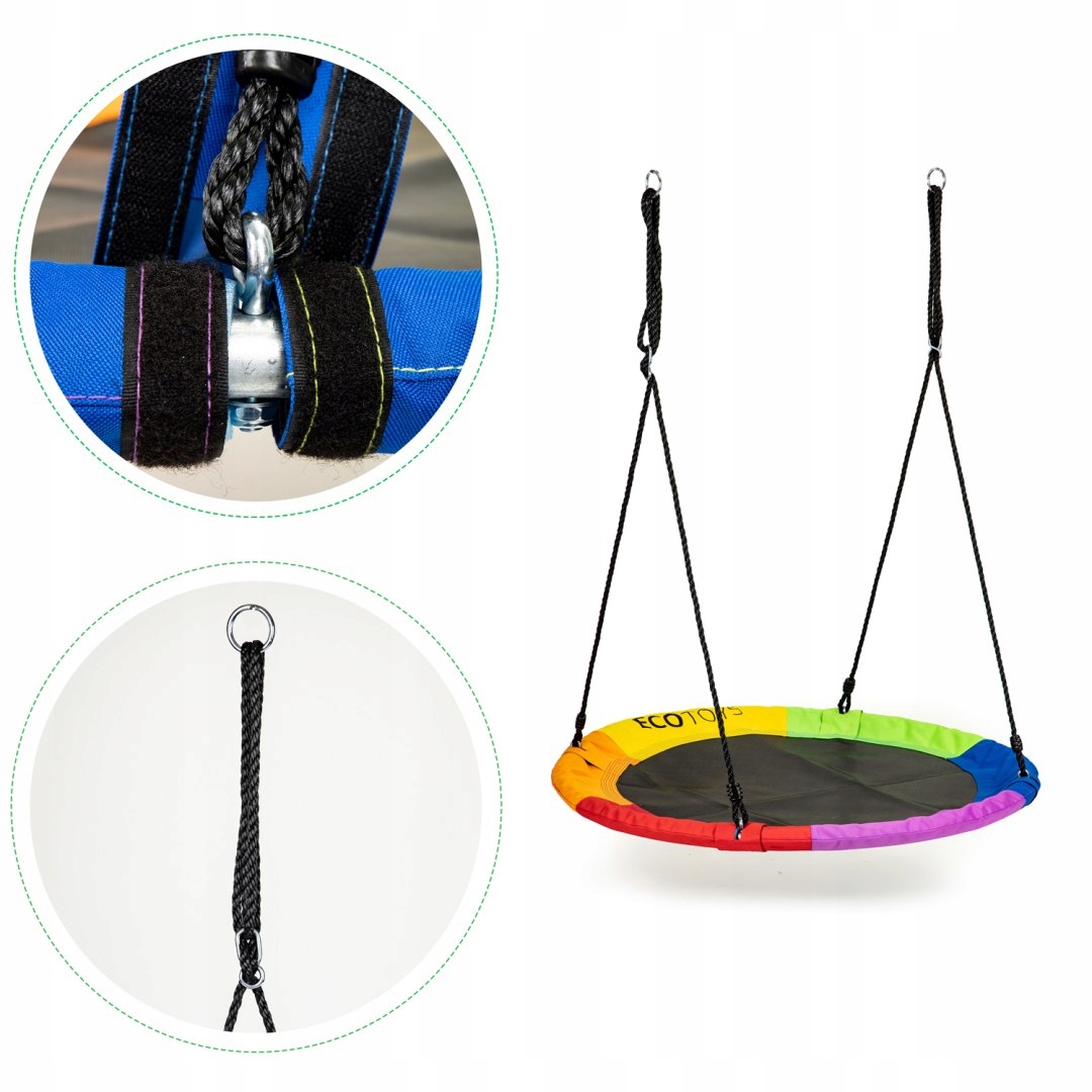 Huśtawka Bocianie Gniazdo Ogrodowa 100CM ECOTOYS Bohater / Bajka brak