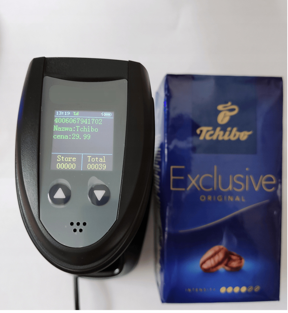 Skaner kodów 1D 2D OCR z wyświetlaczem LCD Model KT-5208-2D