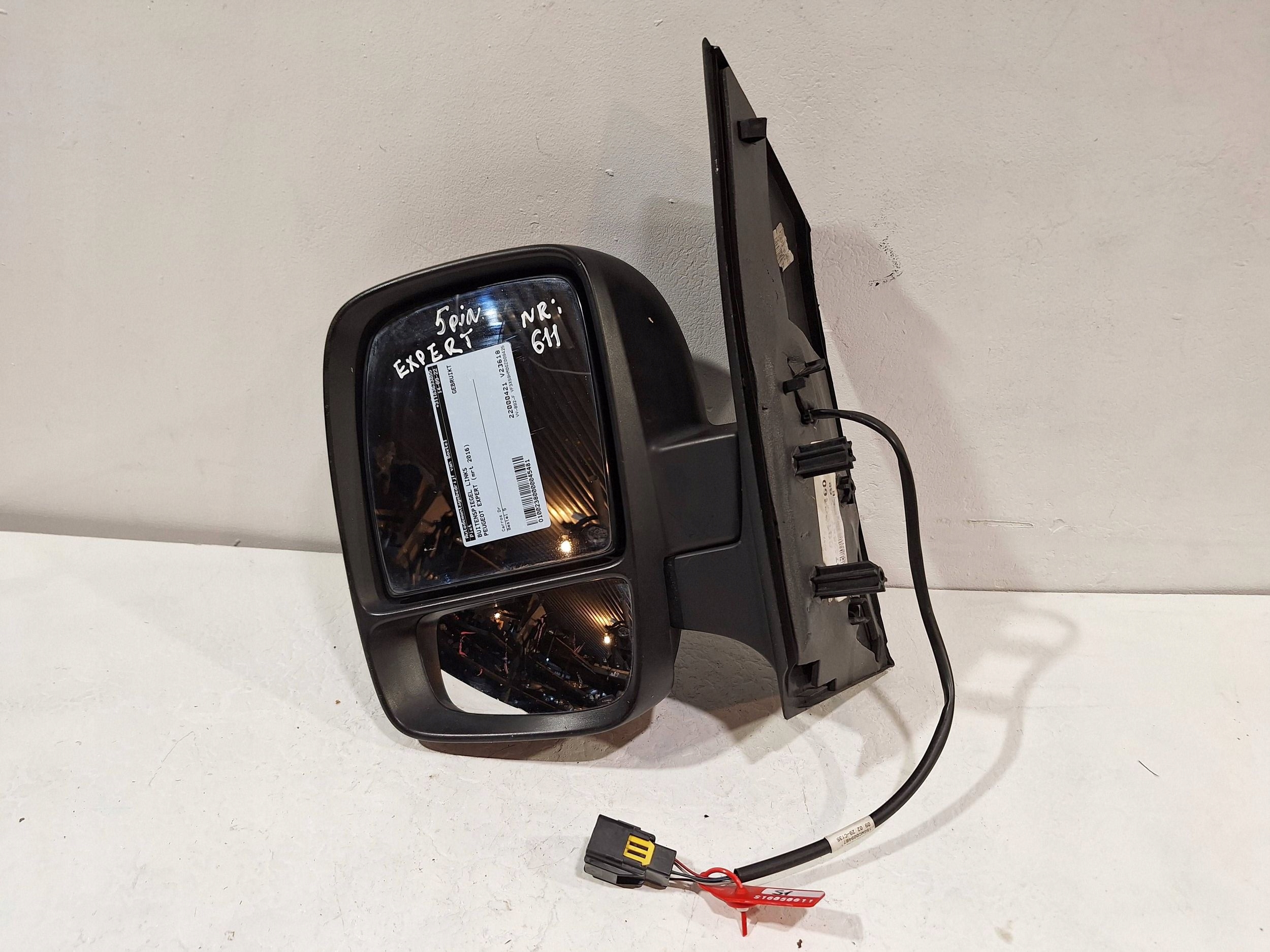 mirror exterior left 5 PIN CITROEN EXPERT II SCUDO II 07