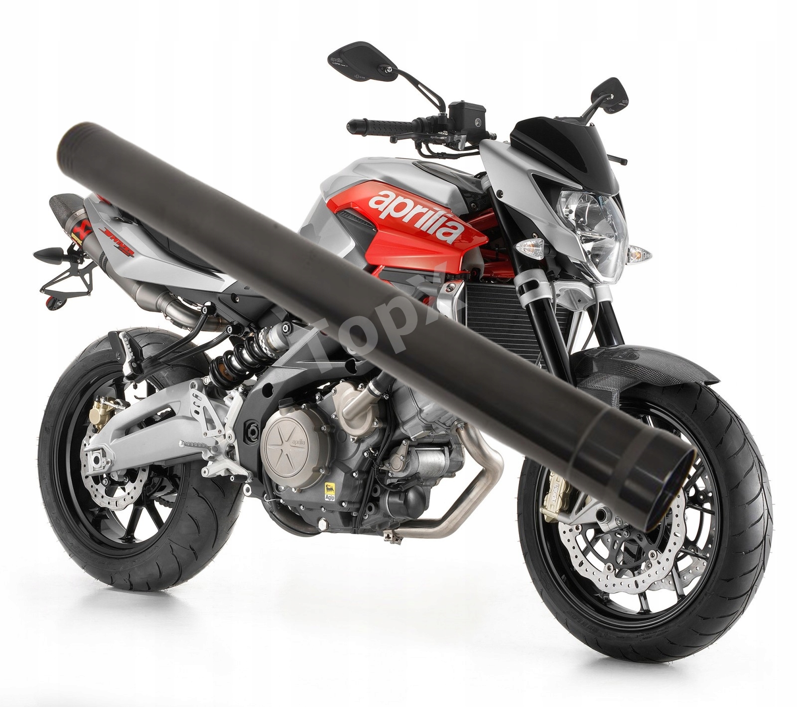 TopX Goleń Trubka laga tlumič Aprilia Sl 750 Shiver 07+ Marzocchi 1 Ks