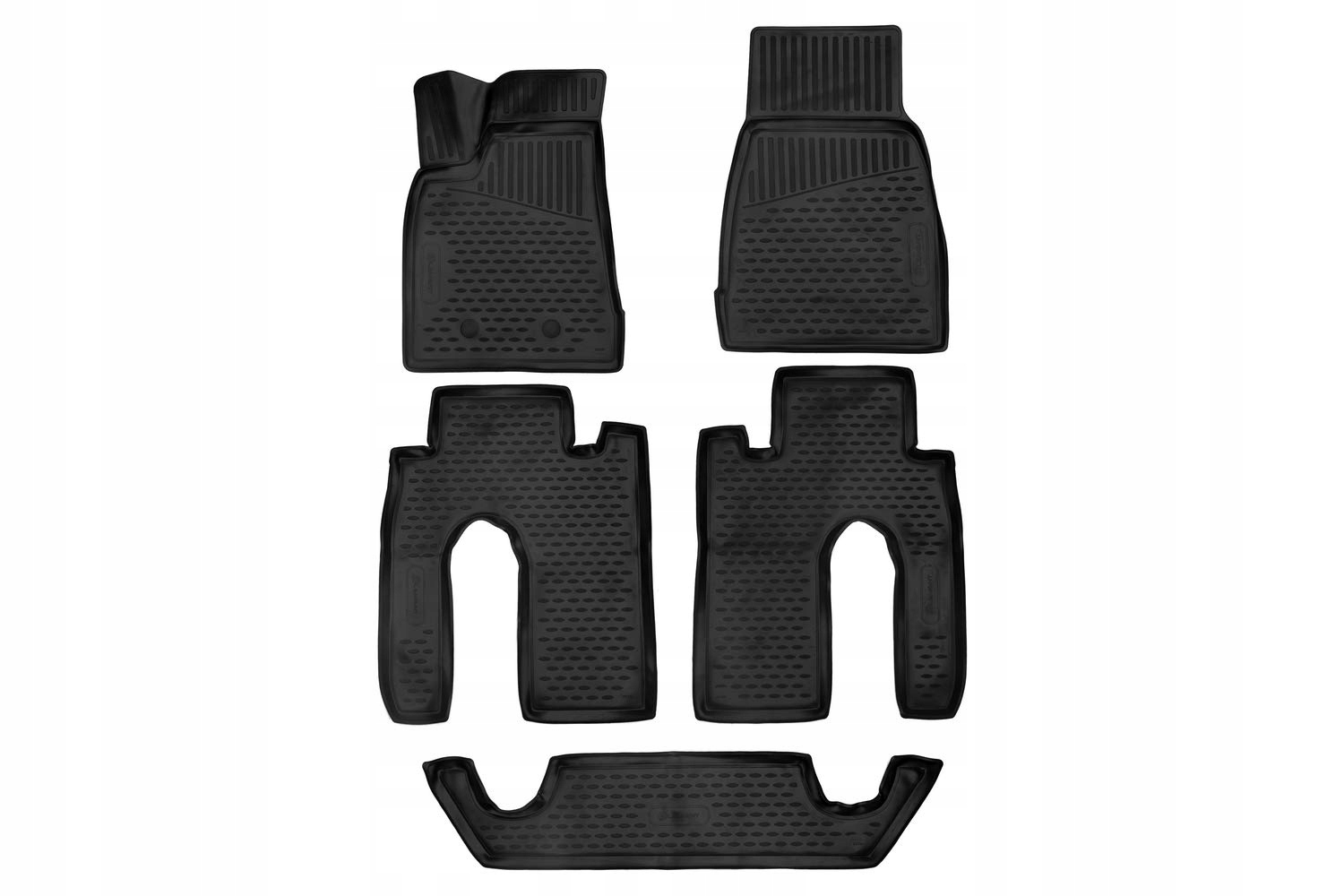 Dywaniki gumowe Tesla Model X 2015 cross