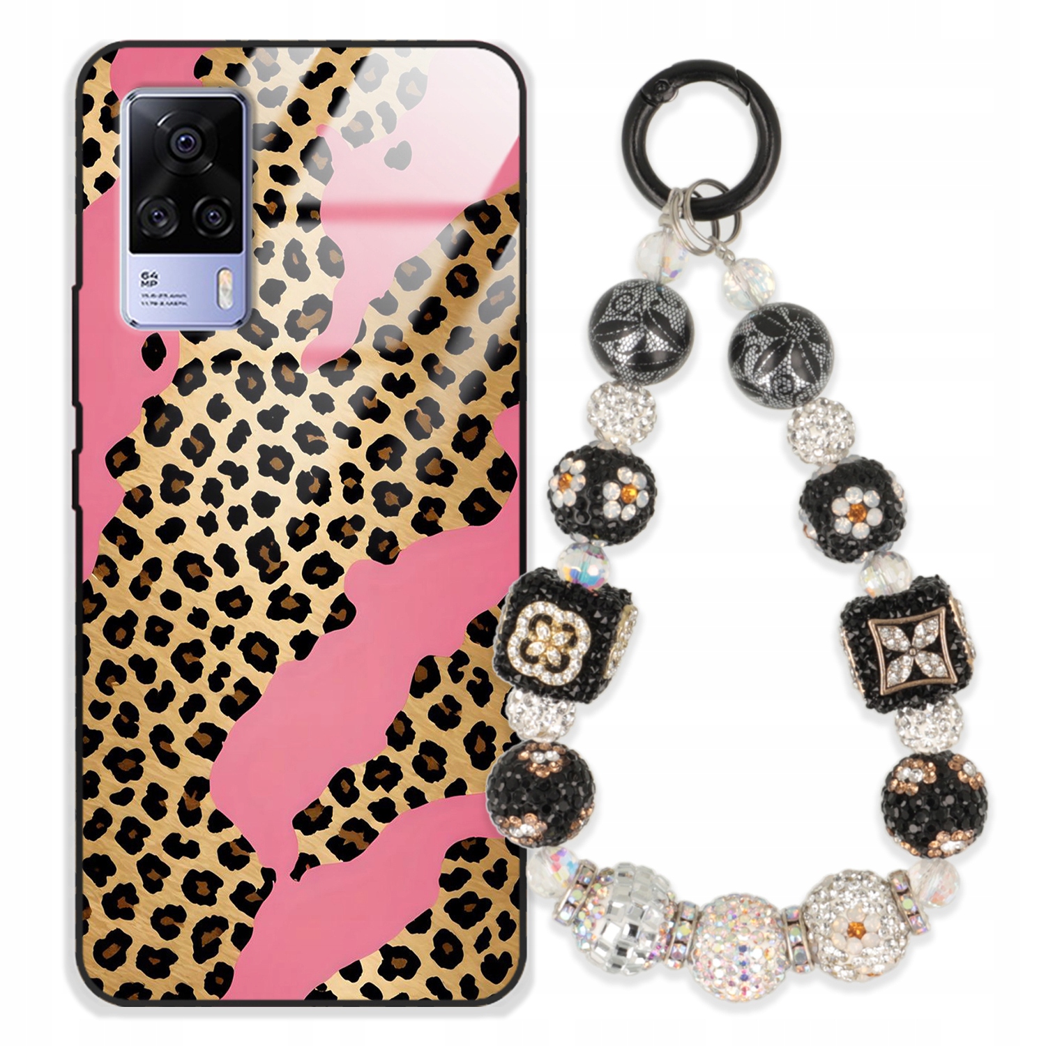 Puzdro Na Vivo S9E Case Glass Kľúčenka Elegantné Prémiové Vzory Puzdra