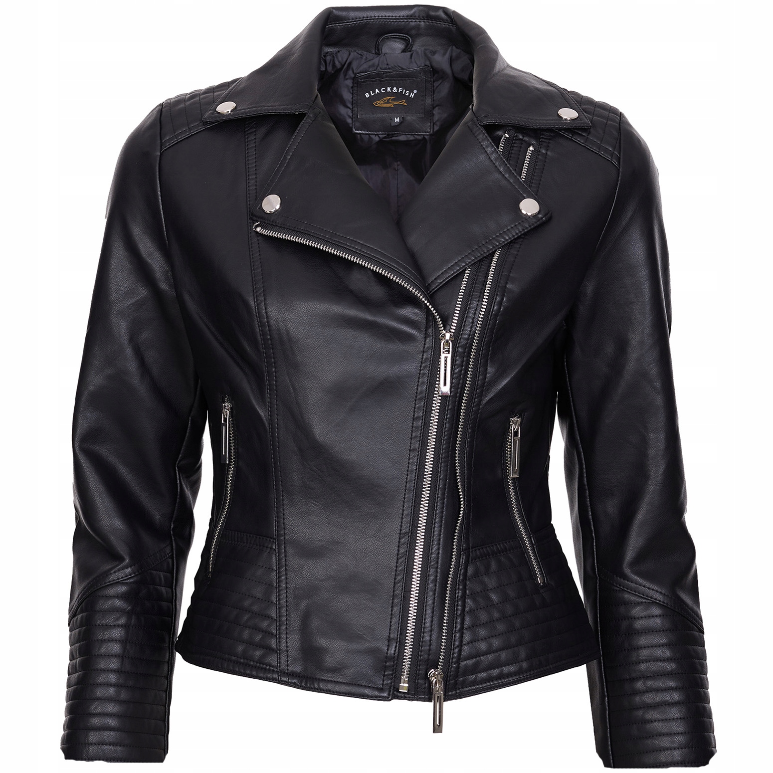 077_ S/36 _DAMSKA КУРТКА КОЖАНАЯ RAMONESKA