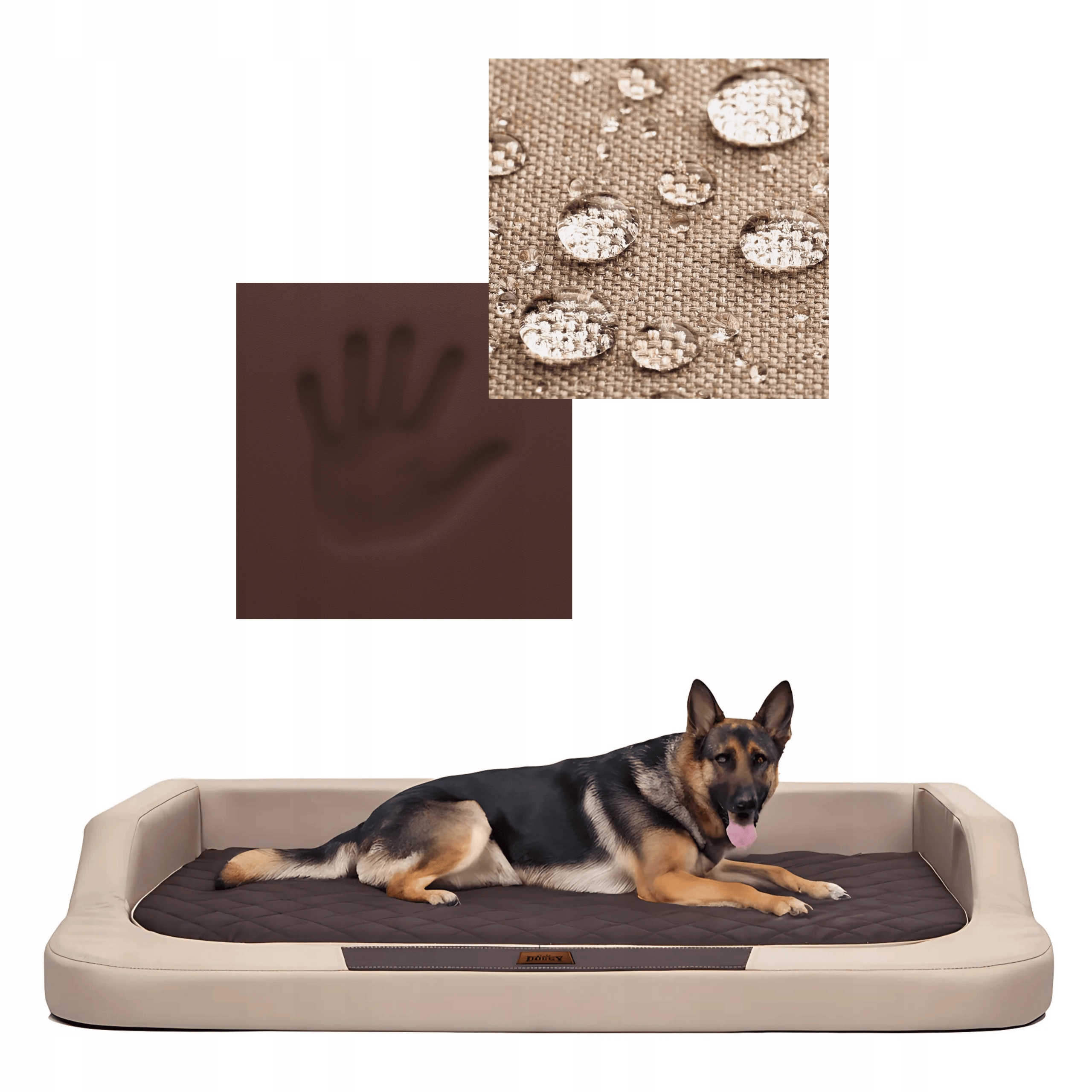 Ortopedický Pelíšek Pelíšek pro psy, vysoká matrace 120 cm x 80 cm