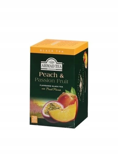 Levně Ahmad Peach Passion Fruit ovocný čaj 20 sáčků