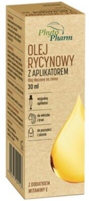 

Olej rycynowy z aplikatorem Wit. E