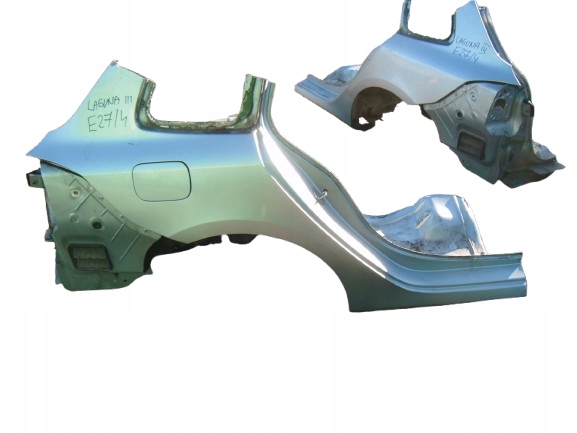 RENAULT LAGUNA 3 III 07- KOMBI ĆWIARTKA BŁOTNIK PRAWY TYŁ TED69