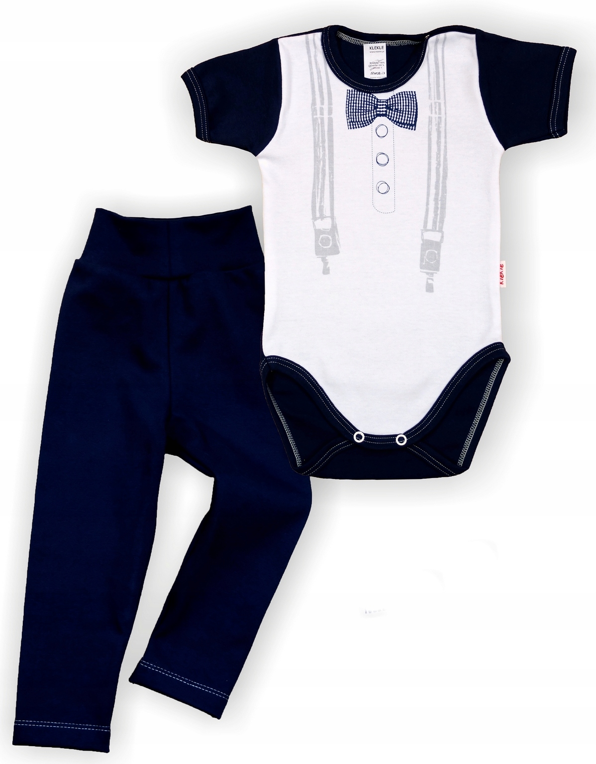 

Komplet Body KrótkiRĘKAW+Legginsy Różne 98 Klekle