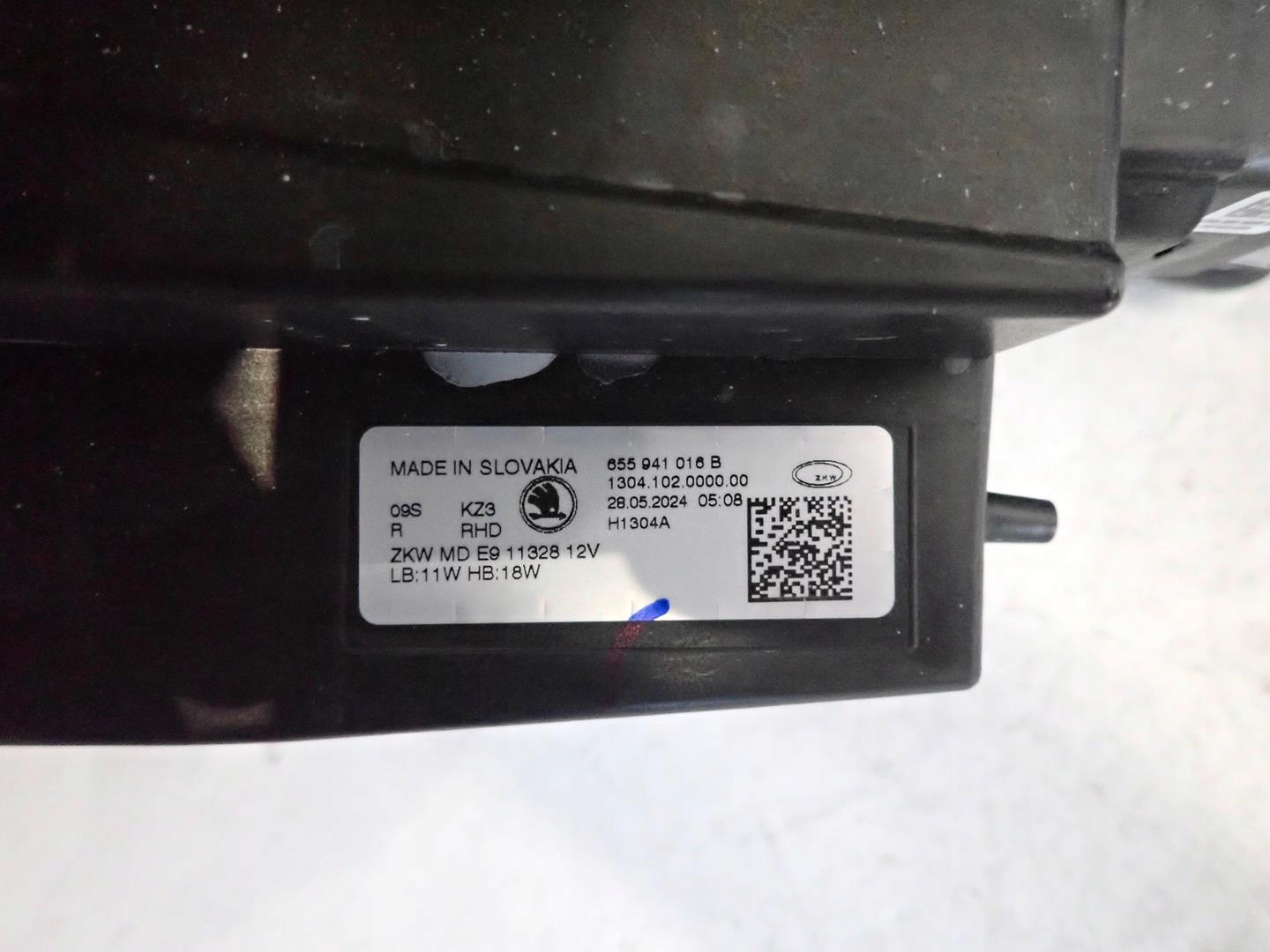 light front front right SKODA KAMIQ LIFT 2024- FULL LED 655941016B
