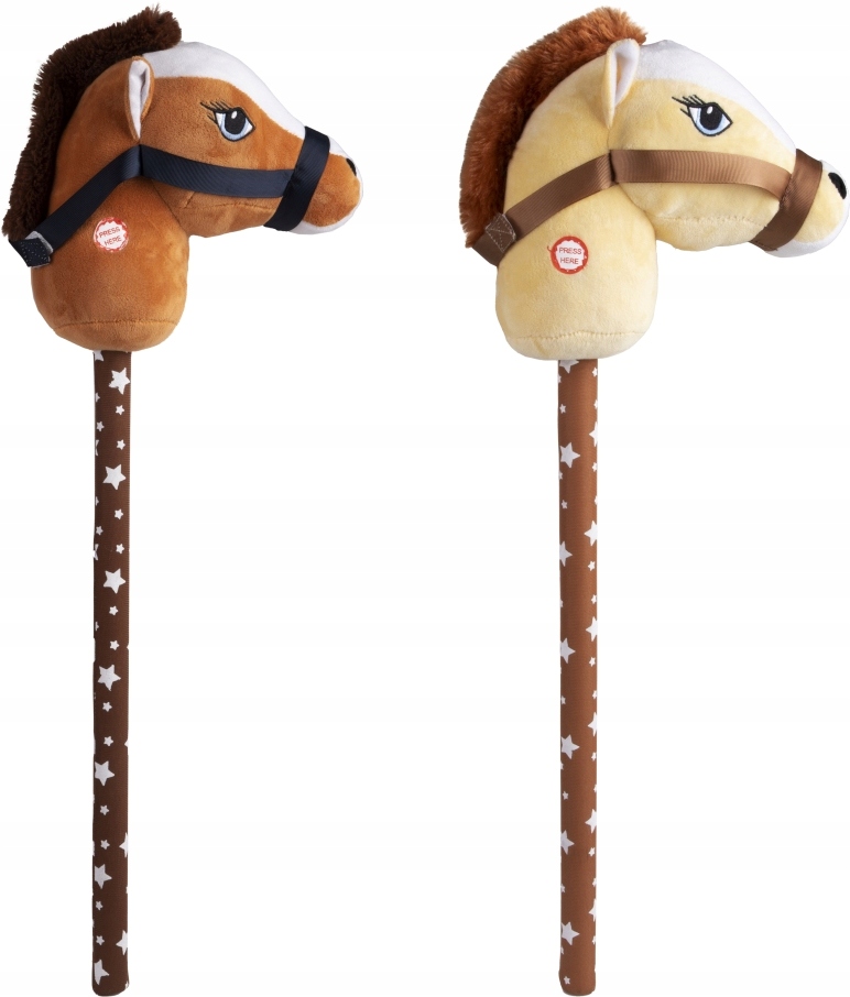 Głowa konia Hoby Horse na kiju koń konik pluszowy dźwięki Płeć chłopcy dziewczynki