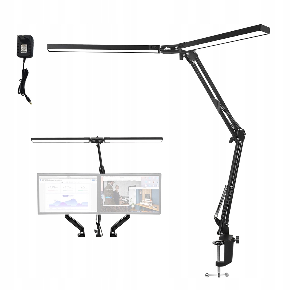 Led Stolní Lampa 24W S Regulací, Lampa Na Čtení