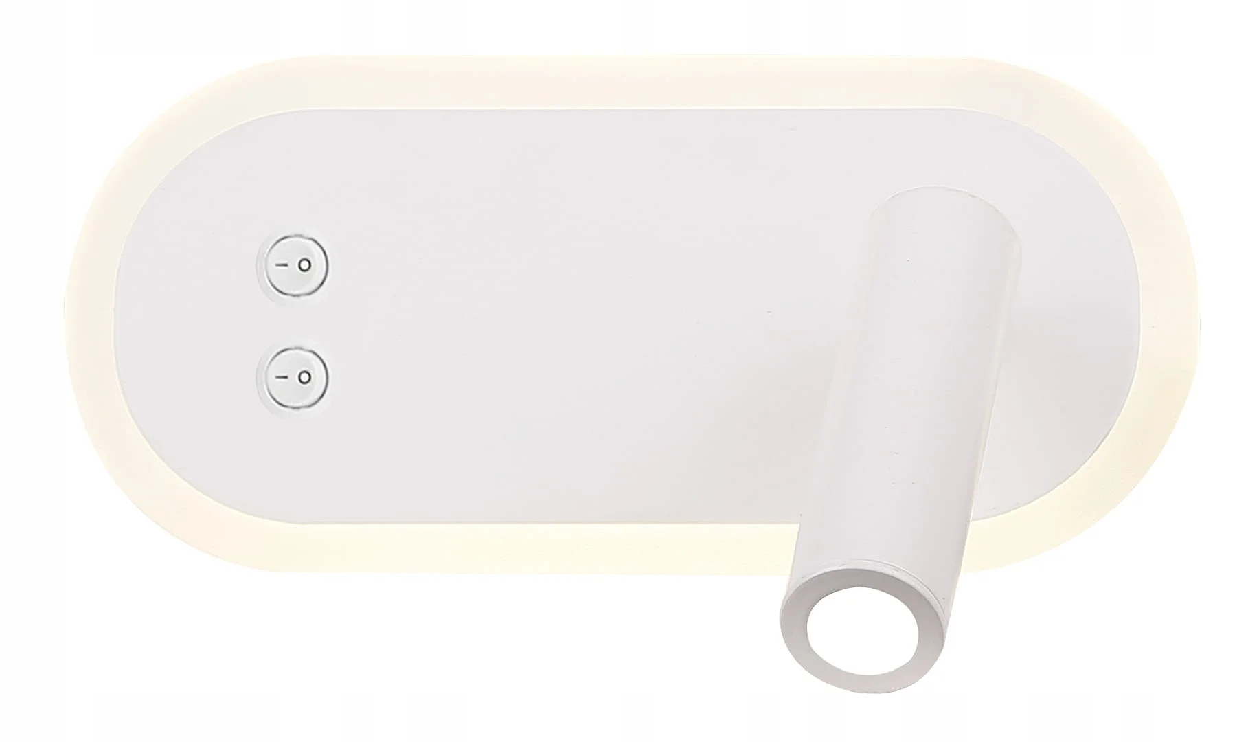 Nástenné svietidlo s Led reflektorom a vypínačom Candellux, vhodné do spálne nad posteľ