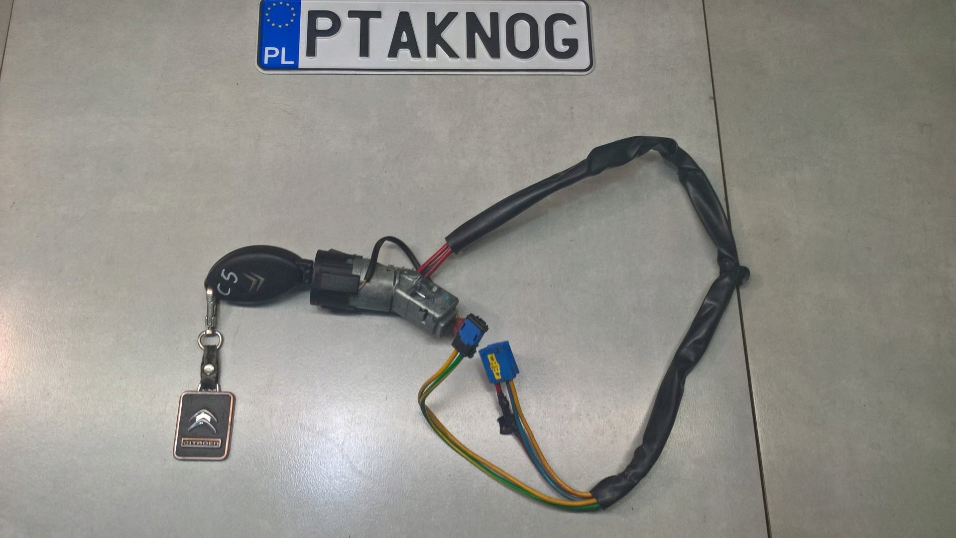 ignition key CITROEN C5 and 2.0 HDI 9648445180